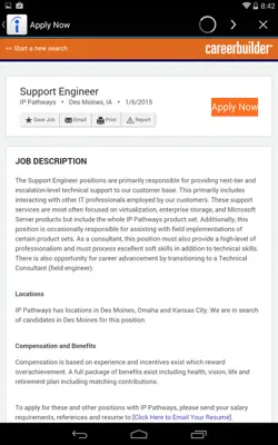 Indeed Job Search android App screenshot 4